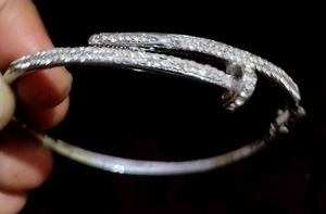 Sparkling Crystal Cuff Bangle