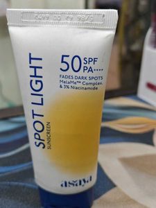 Asaya Spot Light Sunscreen SPF 50