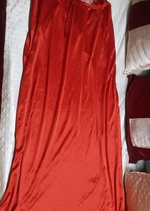 2 piece Satin Night dress