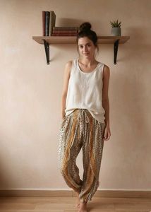 Boho Patterned Harem Pants