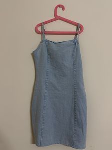 New Westside Denim Dress - XS