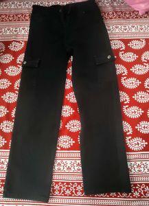 Black Cargo Pants unisex
