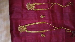 Gold Plated Necklace &amp; Earring Set
