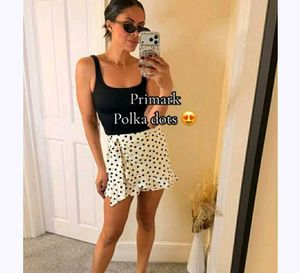 primark Cute Polka Dot Ruffle Shorts