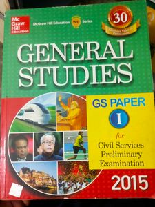 MC Grawhill GENERAL STUDIES BOOK In English