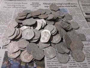 Aluminum Antique Coins