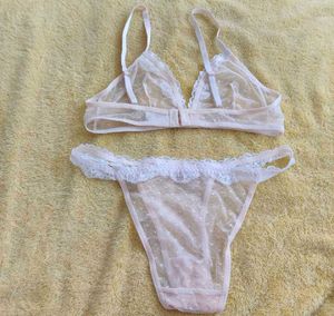 Sheer Lace Lingerie Set