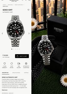 Seiko Dive Watch - Orange Dial