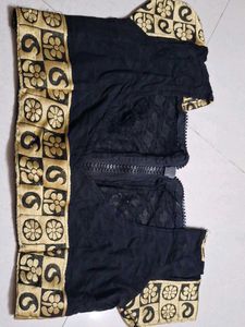 Black Embroidered Blouse