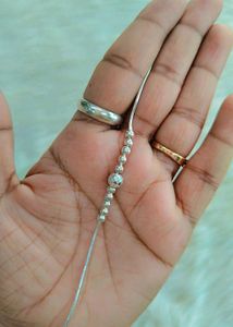 Elegant 925 sterling silver bracelet with hallmark