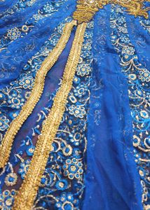 Bajirao Mastani Gawn In Royal Blue Colour