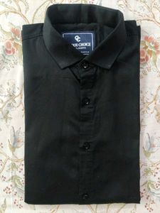 Classic Black Long Sleeve Shirt
