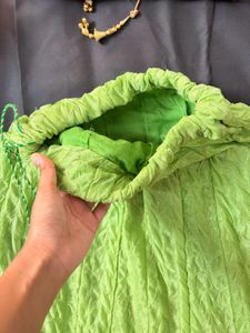 Vibrant Green Lehenga Choli Set
