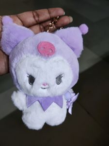 Kuromi Plush Keycharm