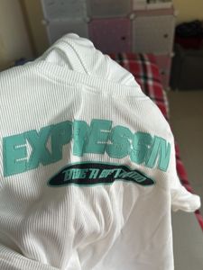 White 'Expressive' Graphic Tee