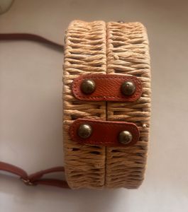 Woven Crossbody Bag
