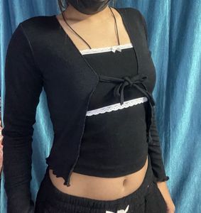 Cute outer with inner top
