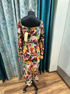 Sexy Neck Long Dress