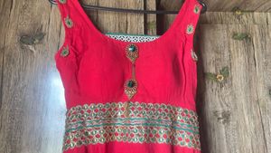 Stunning Red Ethnic Gown