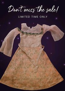 Stunning Wedding Gown for Girls (10-12 Years)