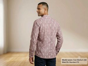 Men's Ikat Kurta Shirt