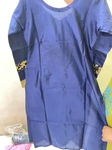 Kurta&amp;trouser With Banarasi Dupatta