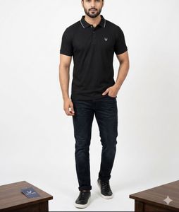 Imported Allen Solly Black T-Shirt new wdt tag