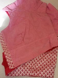 Pretty Pink Embroidered Blouse