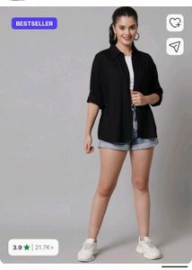 Black Oversized Shirt