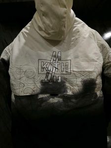 Men's Graphic Print Hooded Jacket