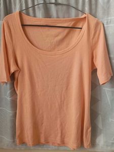 Soft Peach Short Sleeve T-Shirt