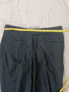 uniform and office Black cotton pant for women