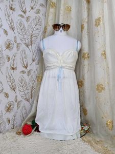 Lace Trim Corset Style Chemise Nightgown