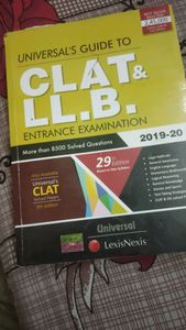 Universal guide CLAT or LLB entrance exam