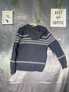 NEXT Striped Zip-Up Hoodie Jacket