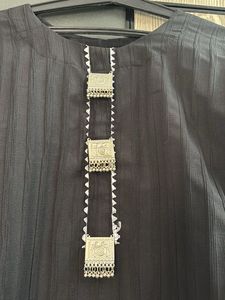 Elegant Black Kurta