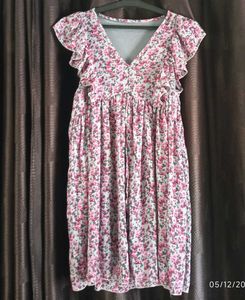 Cute Floral Mini Dress
