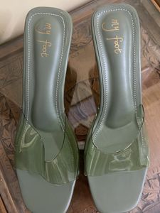 Sea Green Heels