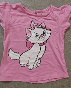 (Set of 3) Babyhug Marie Cat T-Shirts 4-5year