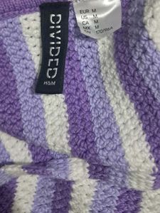 Crochet Purple Crop Top
