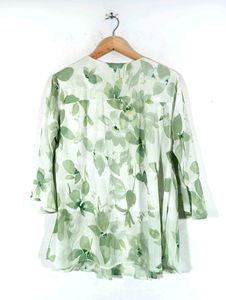 Green Floral Top (Women)