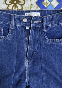 Stylish Blue Cargo Jeans