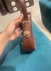 Coach Signature Pattern Hobo Bag