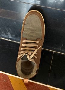 Woodland Men's Brown &amp; Grey Derby Boots
