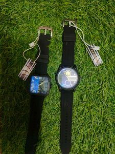 Stylish Pair of Black Watches