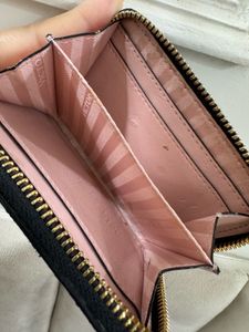 Victoria's Secret Black Quilted Wallet