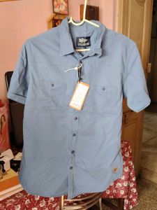 Men's Short Sleeve Button-Up Shirt
