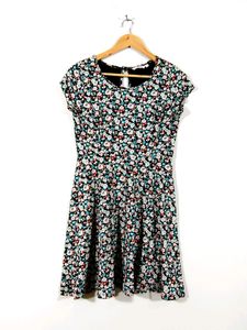 Honey Multicolour Floral Printed Dress (Women)