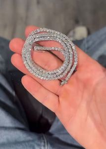 Elegant Diamond Tennis Necklace