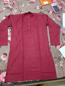 Men's Maroon Kurta🆕